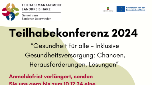 Flyer Teilhabekonferenz